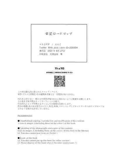 Crossdressing Roadmap