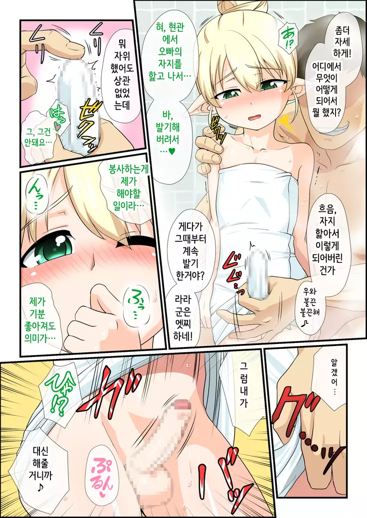 Moshimo Otokonoko Elf ga Wagaya ni Kitara