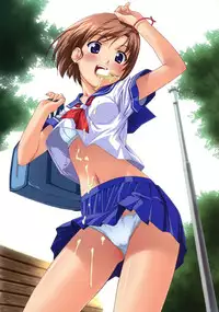 [Mizuiro Shoujo] Kuuchuu Yousai Illustrations