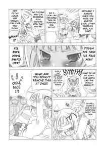 [GA FAKE (Tajima Yasue)] Docchi de Yaru? (Mitsudomoe) [English] [ATF]