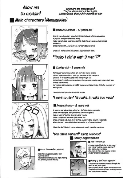 Shikyuu Shounin Mesugakis