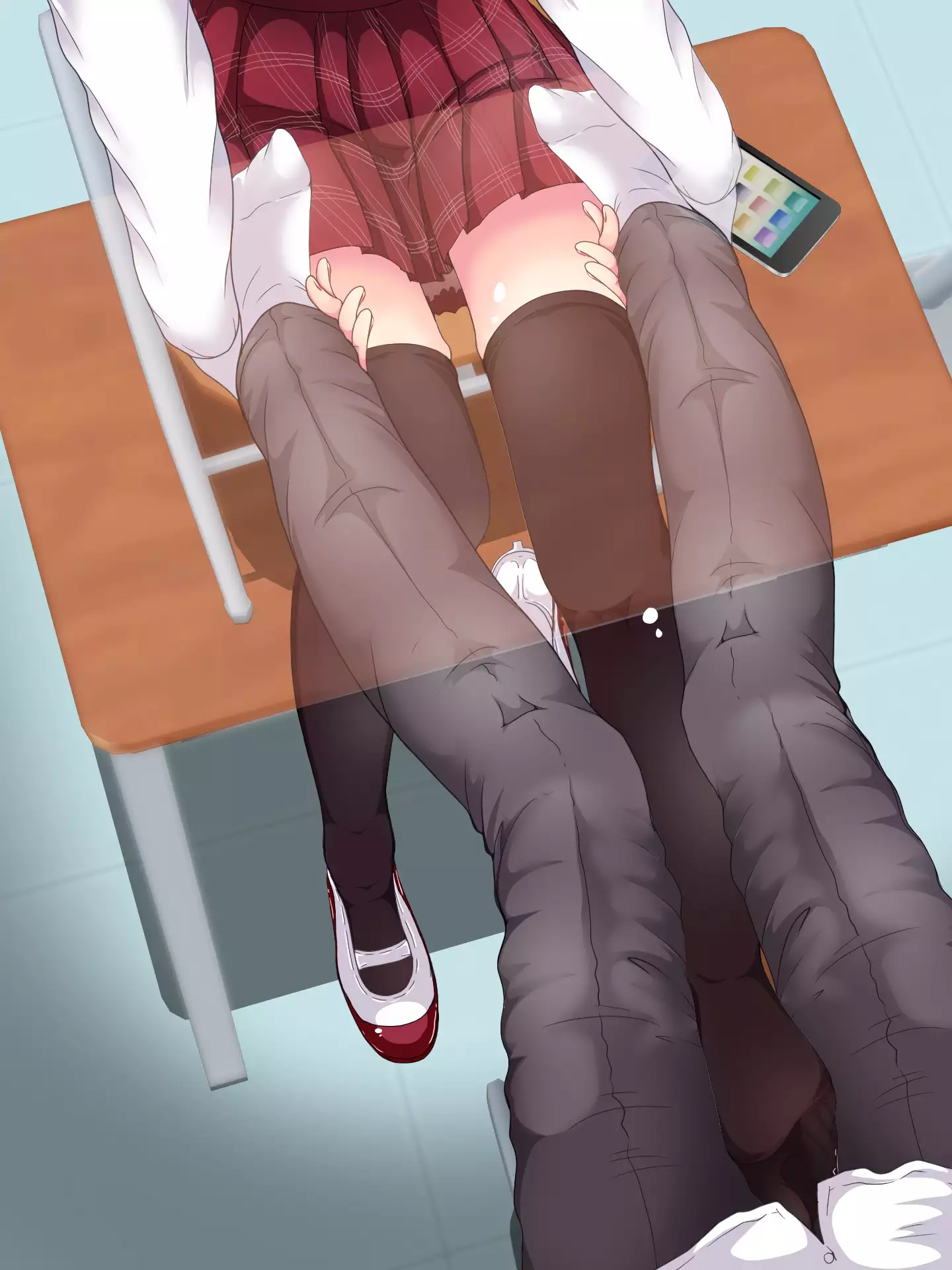 Matamata Ashi de Choukyou Sarechau!! Aki no Seifuku Kaikan Ashikoki 2