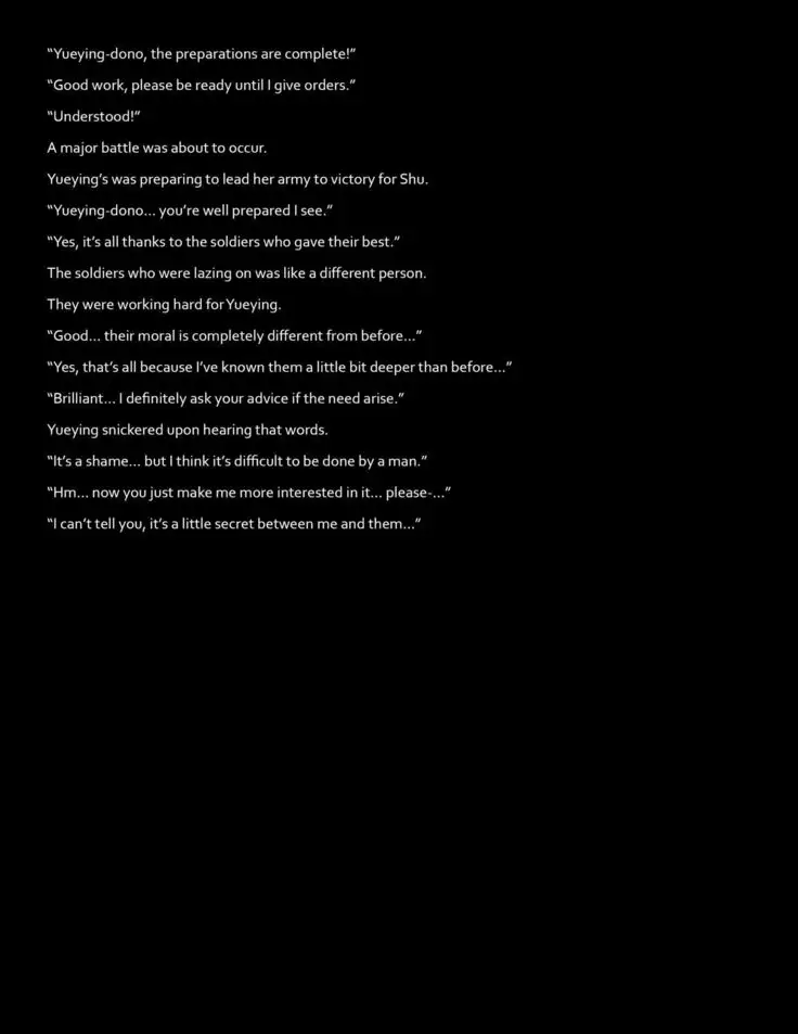 Chou Ryoujoku Musou Huang Yueying