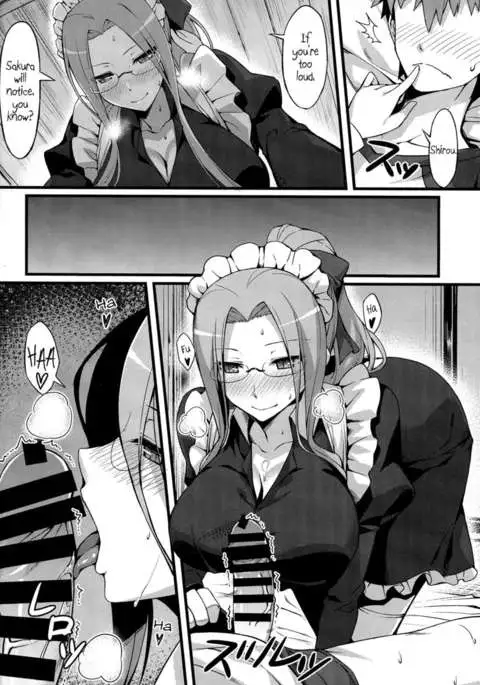 Rider-san to Maid Fuku.