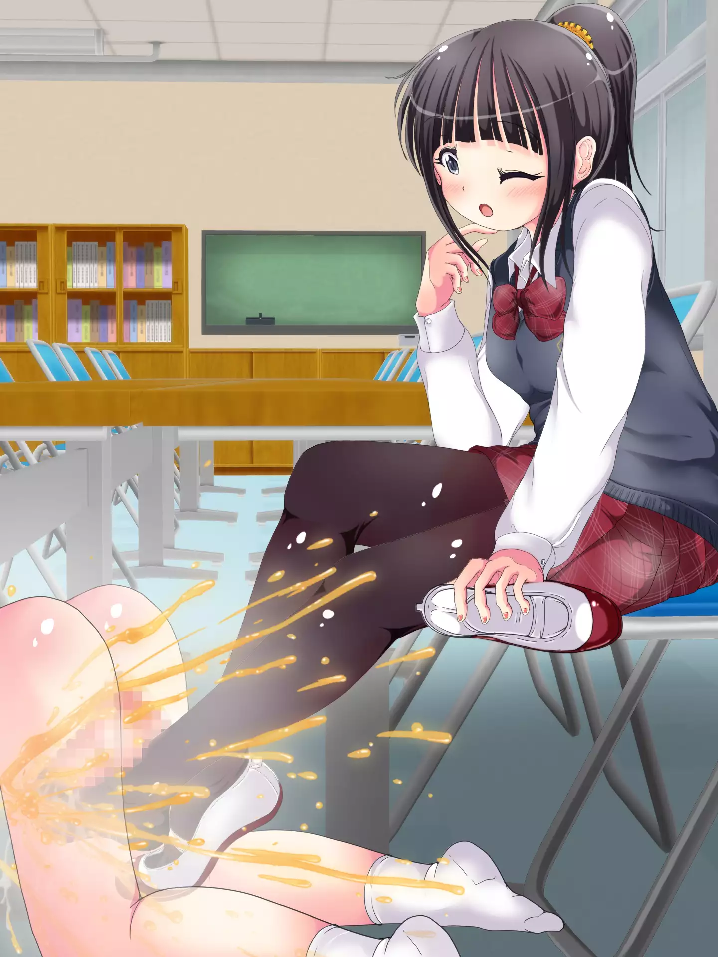 Matamata Ashi de Choukyou Sarechau!! Aki no Seifuku Kaikan Ashikoki 2