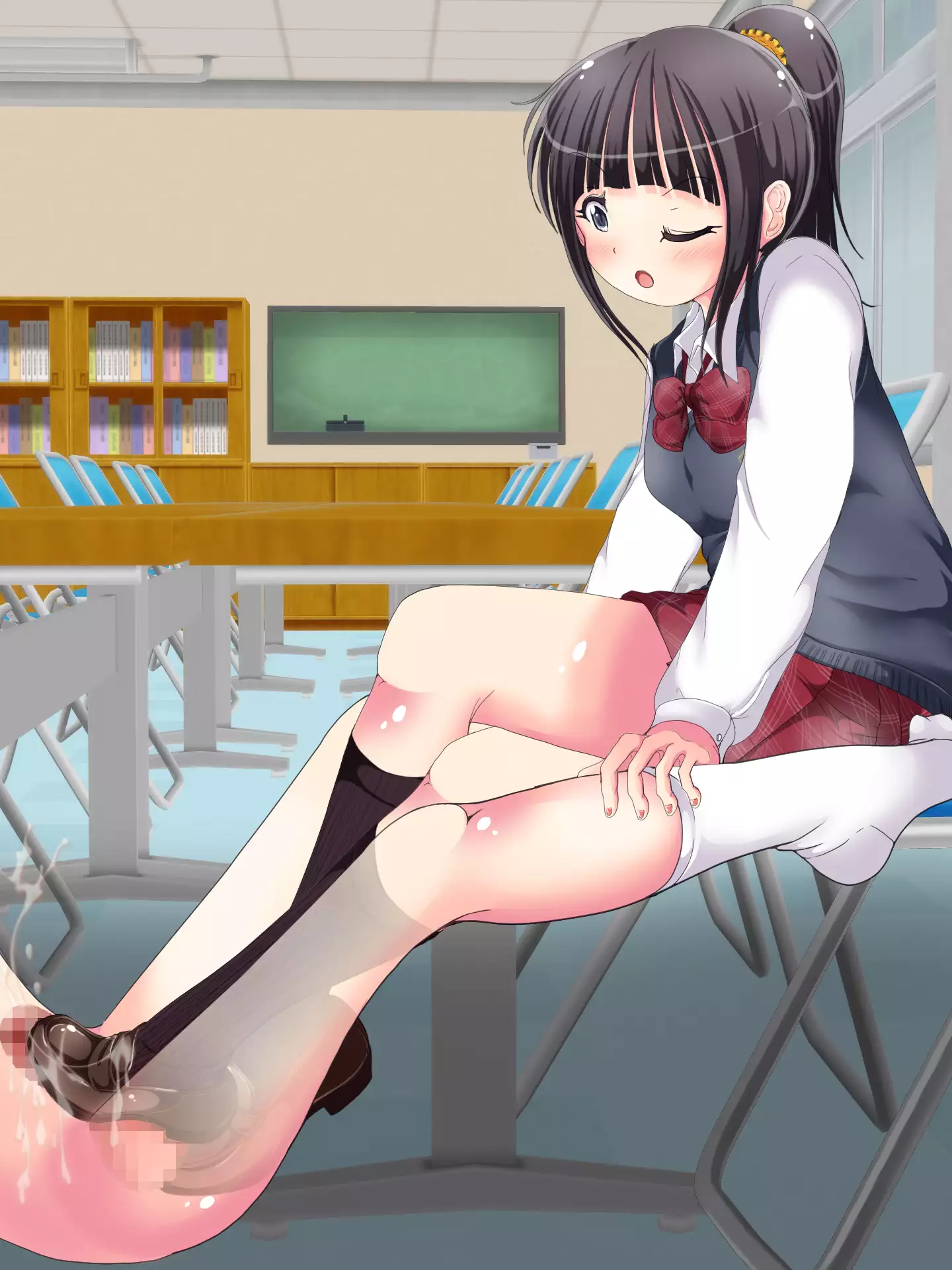 Matamata Ashi de Choukyou Sarechau!! Aki no Seifuku Kaikan Ashikoki 2