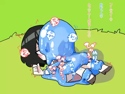 Futanari Musume ga Slime Musume ni Shiboritorareru Hanashi