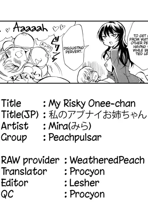 Watashi no Abunai Onee-chan | My Risky Onee-chan