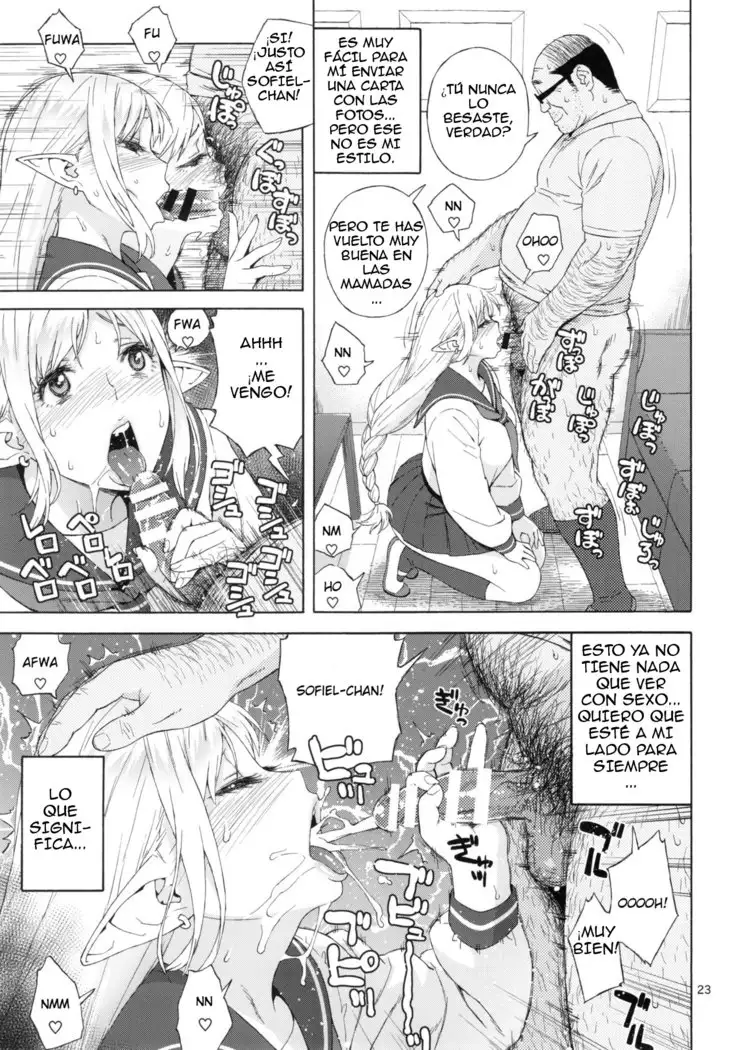 Tenkousei JK Elf 3 -Houkago Yagai Jugyou- | High School Elven Transfer Student -After School Outdoor Lessons-