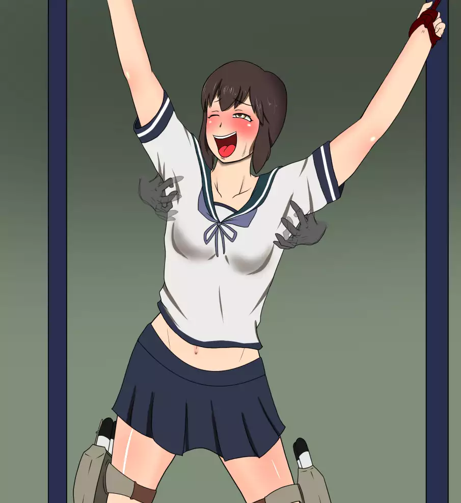 kusuguri reipu shokei hito vs senkan musume