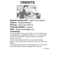 [Takaoka Motofumi] Harem Tune Ch.1 [English]