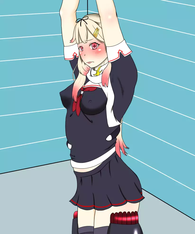 kusuguri reipu shokei hito vs senkan musume