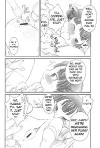 [GA FAKE (Tajima Yasue)] Docchi de Yaru? (Mitsudomoe) [English] [ATF]