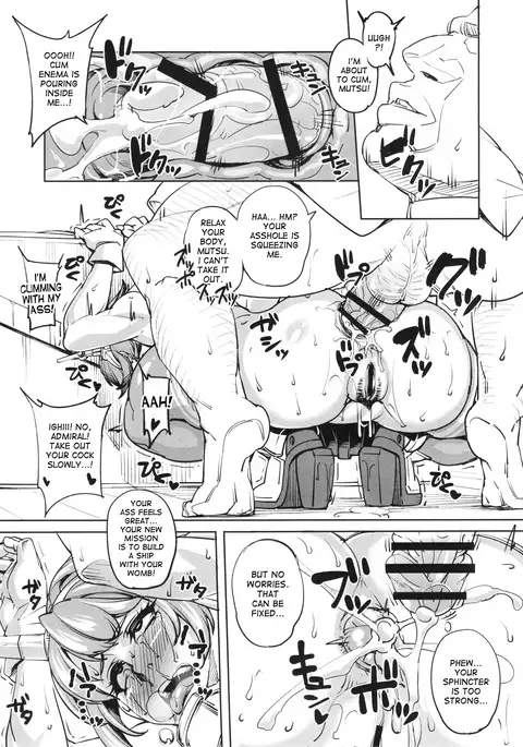 Kinotsuyoi KanMusu wa Anal ga Yowai to Iu...