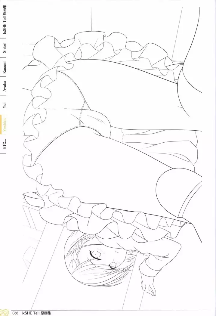 IxSHE Tell illustration art book