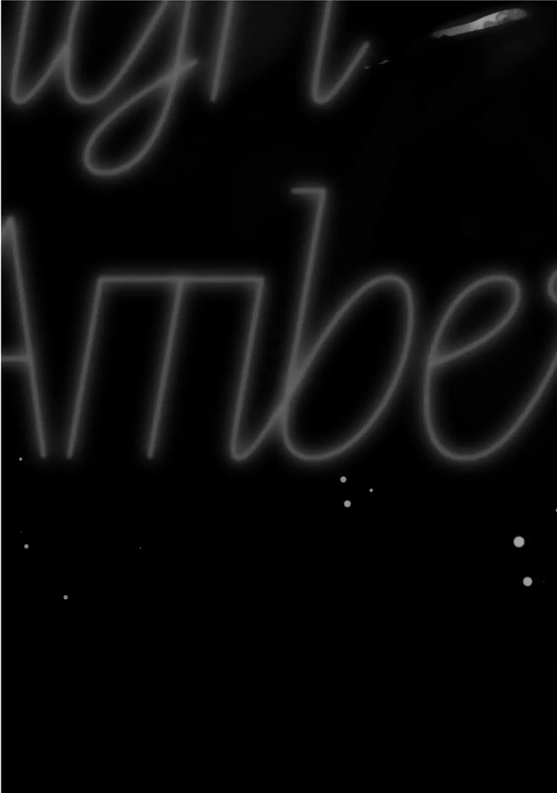 Neon Sign Amber