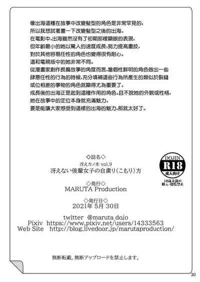 Saenai Heroine Series Vol. 9 Saenai Kouhai no Jishukurikata