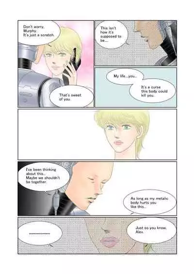 [Junka] Robokoppu 7P Manga My Metal Lover Eigo-ban