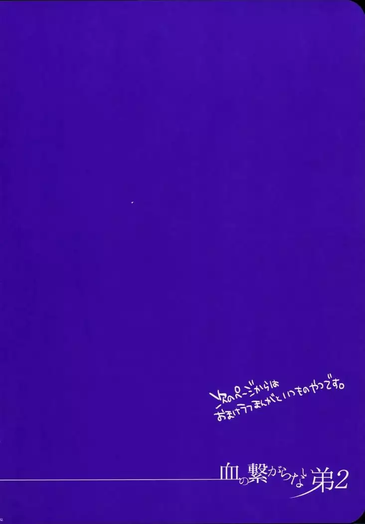 Chi no Tsunagaranai Otouto 2