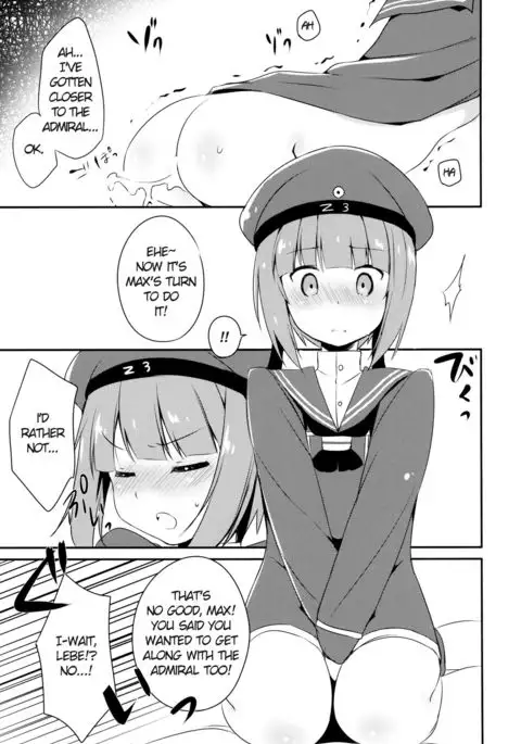 Teitoku! Bokutachi To Nakayoku Shiyou Yo! | Admiral! Let's "Get Along"!