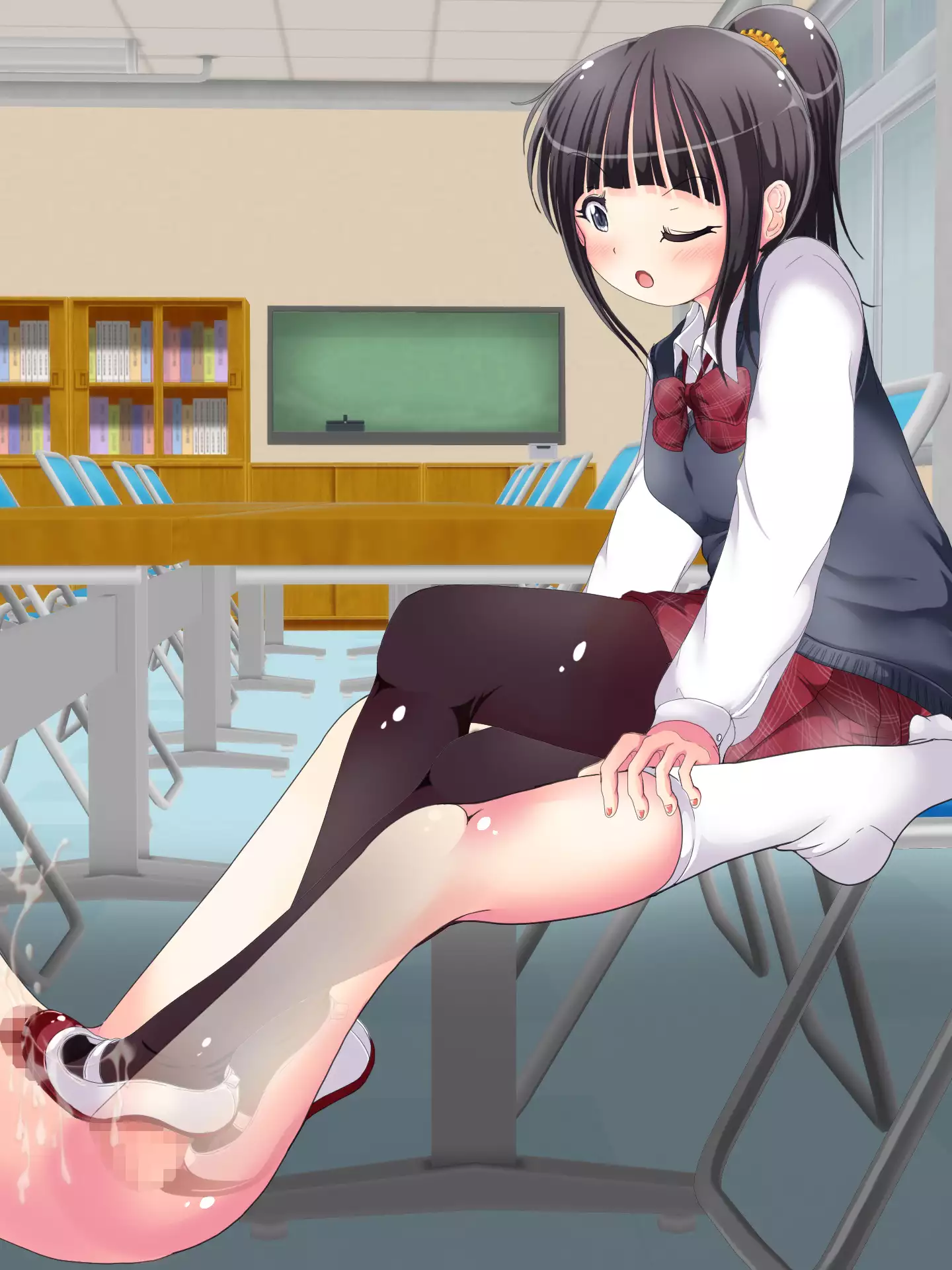 Matamata Ashi de Choukyou Sarechau!! Aki no Seifuku Kaikan Ashikoki 2