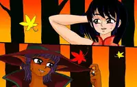 [Nemuri no Sato] Futanari Futari ! ～Sensi x Madoushi Nukiai Genpuku Gishiki～