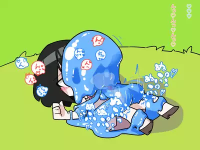 Futanari Musume ga Slime Musume ni Shiboritorareru Hanashi