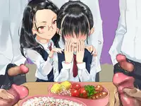 [Chitei no Nikuya] Gakkou de ShokuSe. | 來去學校大吃一精 [Chinese] [變態浣熊漢化組]