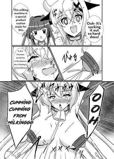 Kouhai-tachi ga Bakunyuu Senpai o Sakunyuu Choukyou Shitemita.