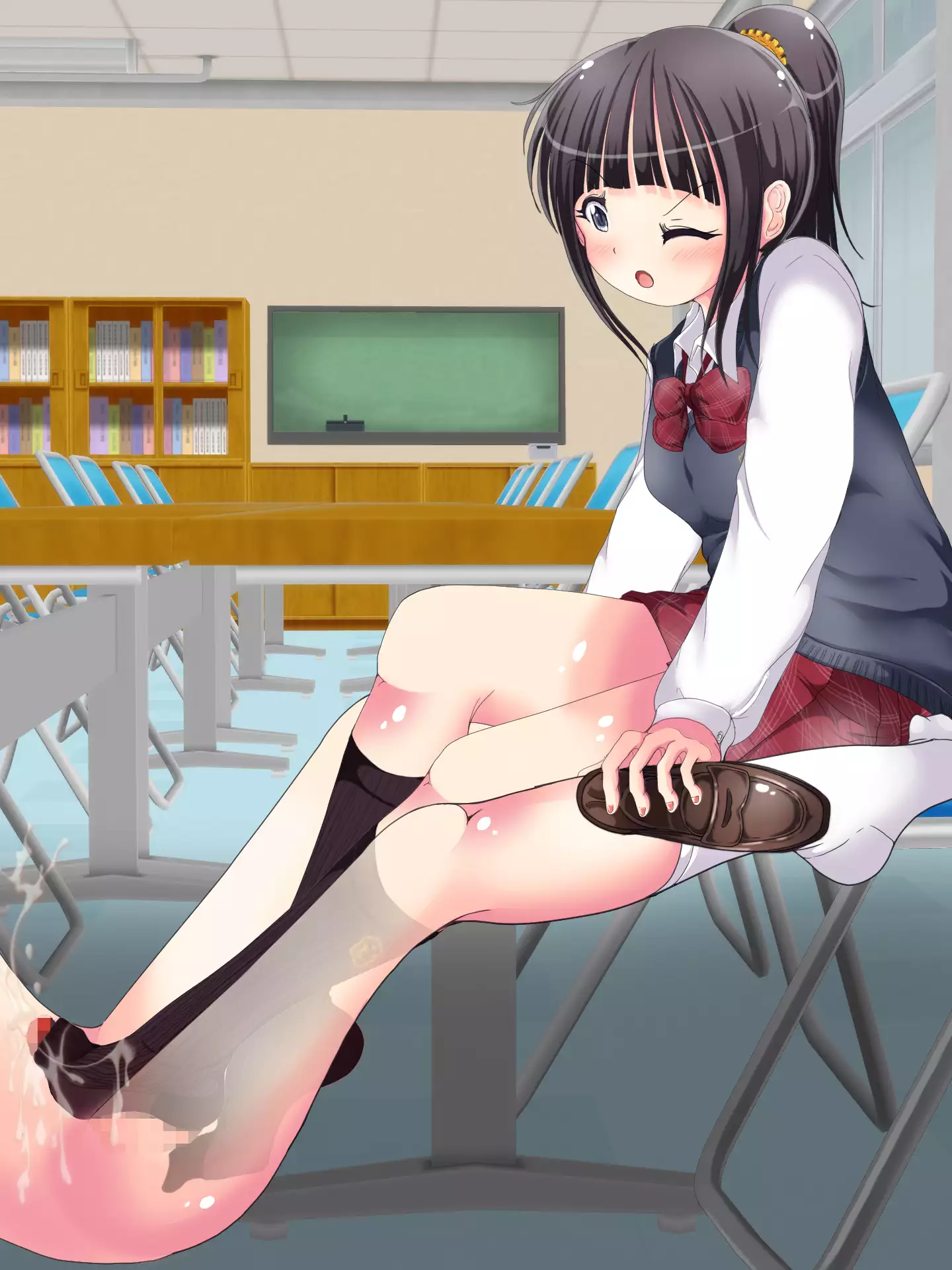 Matamata Ashi de Choukyou Sarechau!! Aki no Seifuku Kaikan Ashikoki 2