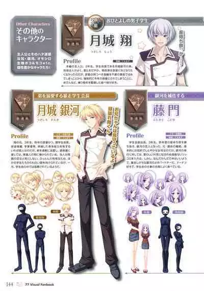 77 (Sevens) ～and, two stars meet again～ Visual Fanbook