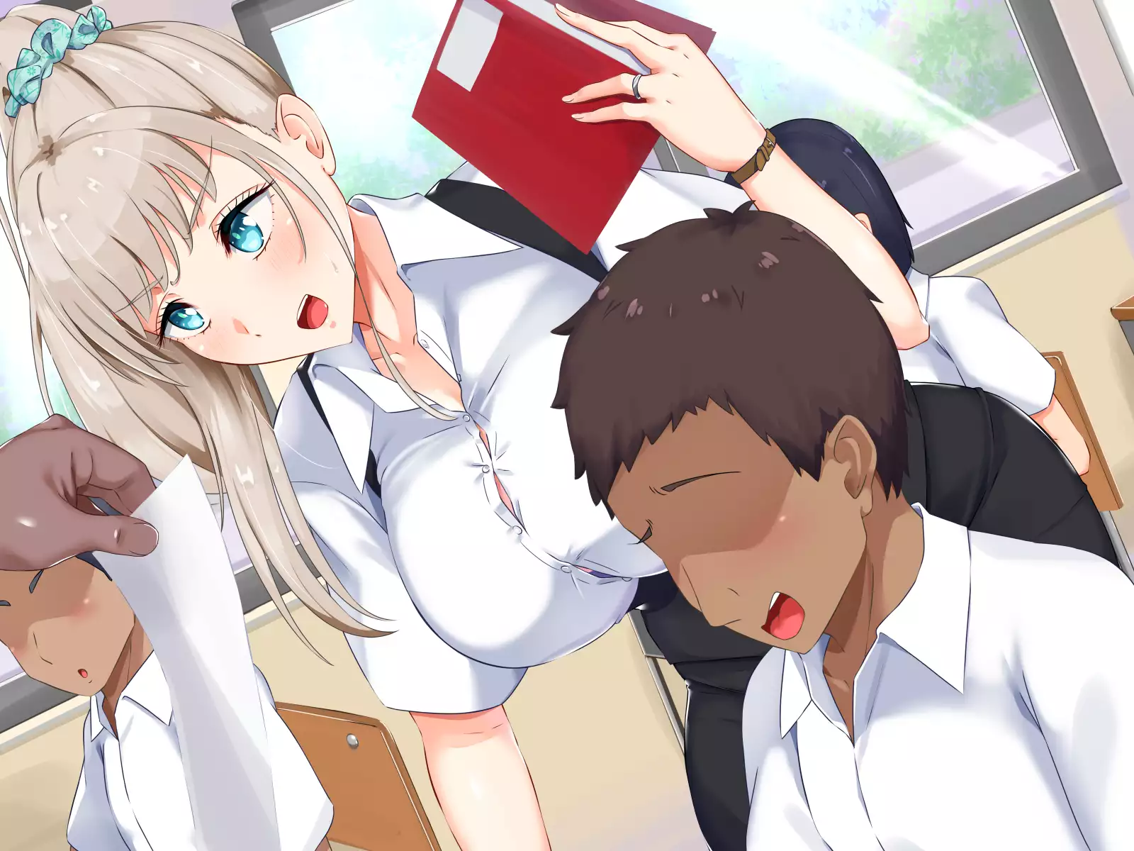 Shoushika Taisaku - Hitozuma Kyoushi no Partner wa Oshiego ni Kimarimashita