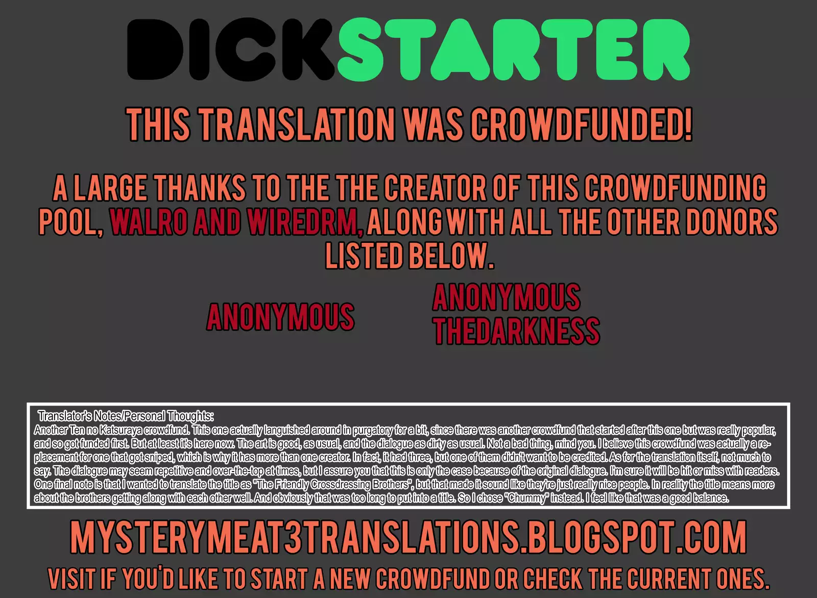 Nakayoshi Josou Kyoudai