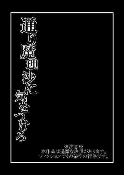 TooriMarisa ni Ki o Tsukero Sono San