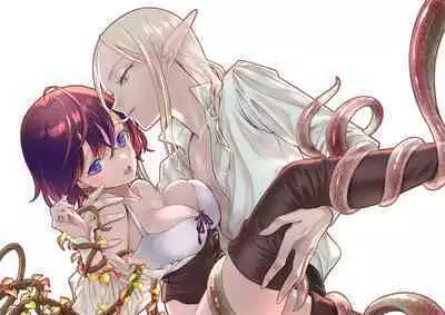 shokushu de tsunagaru Erufu to watashi｜通过触手相联结的精灵和我 前篇