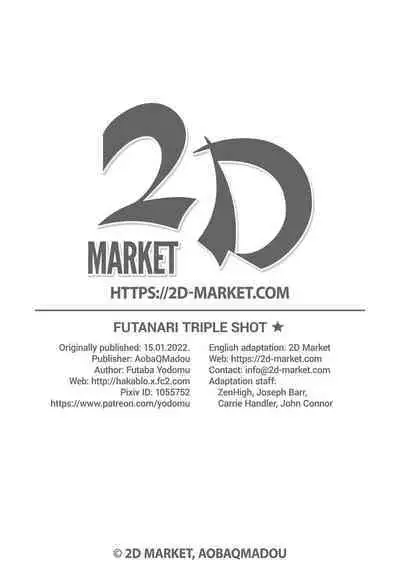 Futanari Triple Shot