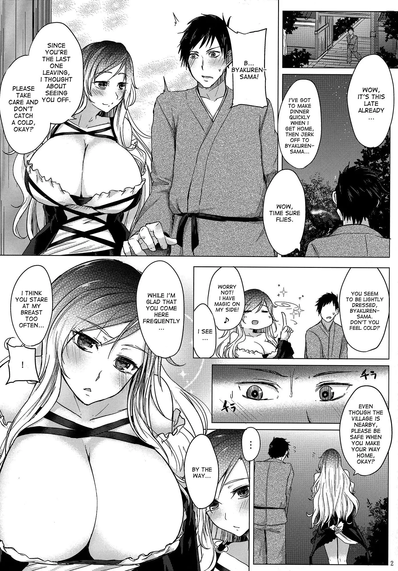 Paizuri ni Korosareru version. Hijiri Byakuren