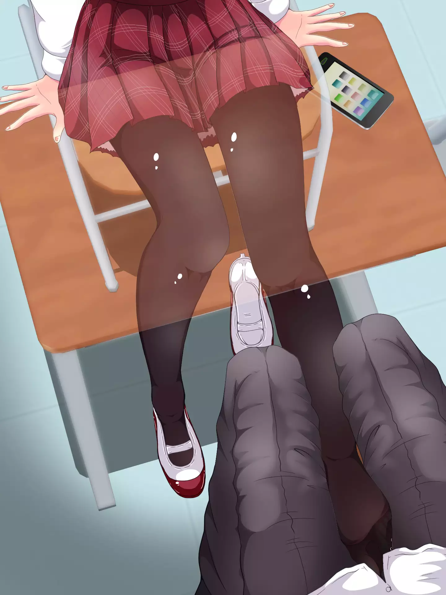 Matamata Ashi de Choukyou Sarechau!! Aki no Seifuku Kaikan Ashikoki 2