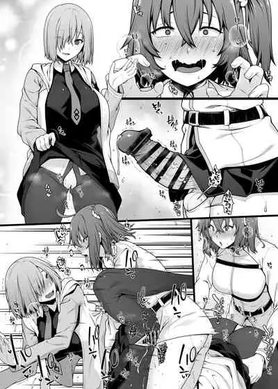 Chaldea Ochinpo Atatamebu Mash x Futanari Gudako Hen
