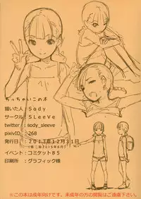 (C85) [SLeeVe (Sody)] Chicchai Ko no Hon [Chinese] [Classified汉化]