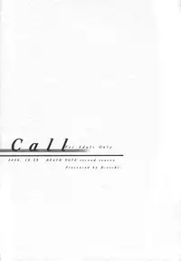 [H-eichi (hitomi)] Call (Death Note) [English]