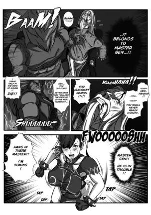 ONGOING Chun Li R18 Ryona Doujin