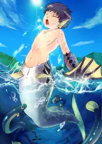 [Yakou Kyoku (Ihama Daka)] Ningyo ka Shota Ero Manga