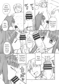 (SC39) [Toraya (Itoyoko)] Ookami to Butter Inu (Spice and Wolf) [English]