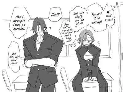 Seitenkango, Shinyuu to | After I got genderbend, my friend and I...