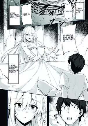 Isekai Shoukan - Elf na Onee-san wa Suki desu ka?