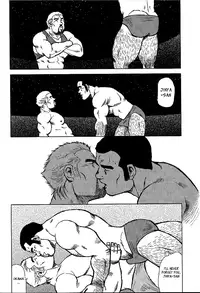 [Kihira Kai, Ebisubashi Seizoh] Otokotachi no Mahae [English] [Leon990]