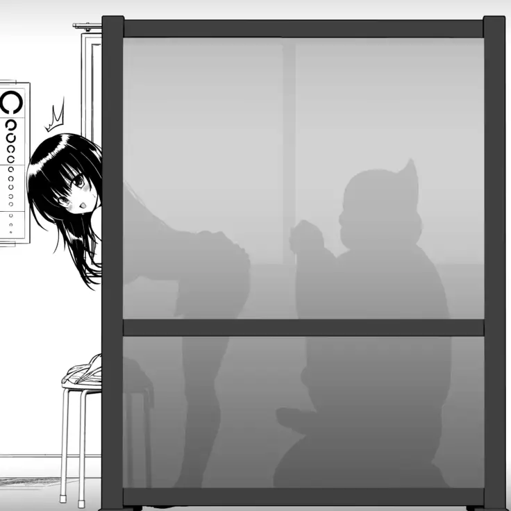 Kotegawa x Kouchou Silhouette Hokenshitsu