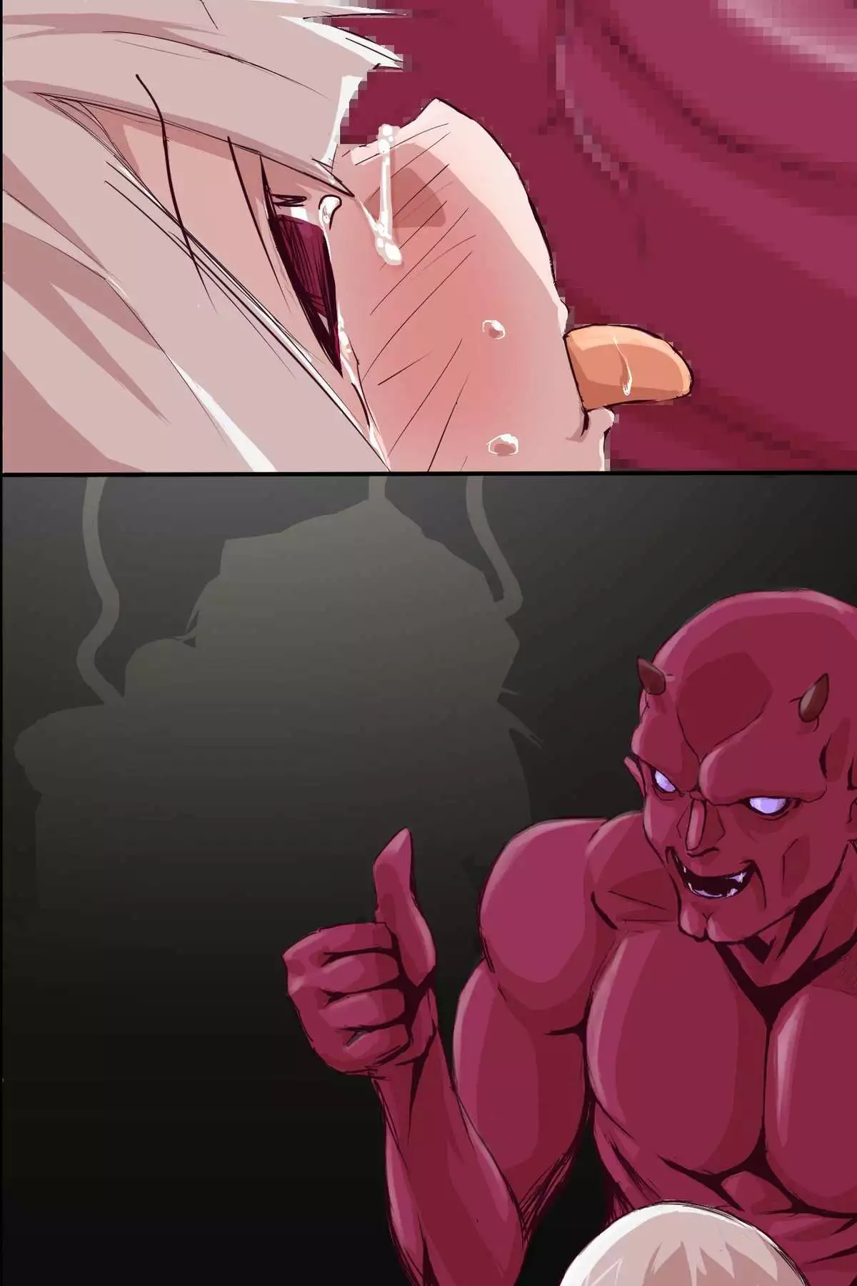 narenohate - stud Pregnancy Fetish woman Shinobi Aku falls