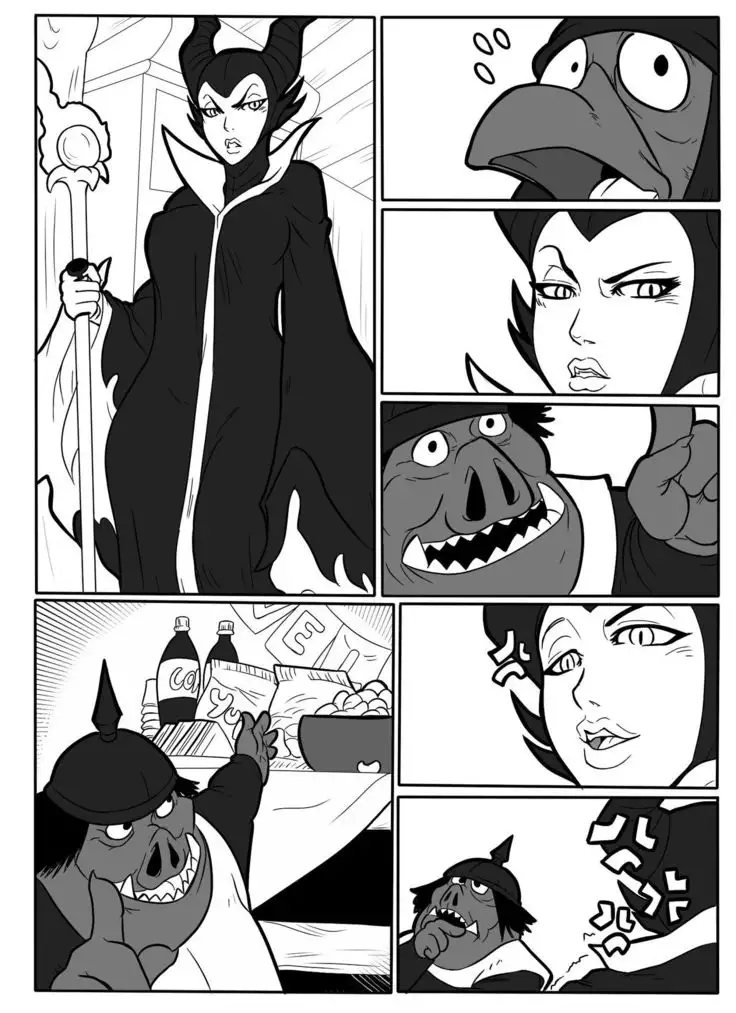 - Maleficent comic
